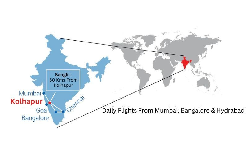 Kolhapur Map
